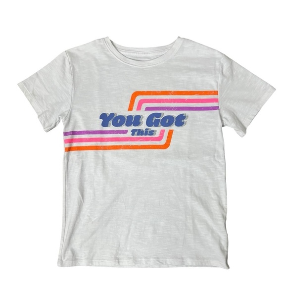 Athletic Works Girls You Got This T-Shirt - Size M (7/8) - Picture 1 of 6